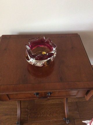 VINTAGE Murano Glass Dish / Ash Tray Stunning Relisted,  Don’t Post Channel isle 3