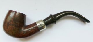 Vintage Dr Watson Estate Pipe - Quality Pipe - Silver Plated Band