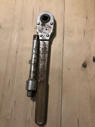 Vintage Snap On Tools And Britool 3/4 Rachet And Extension