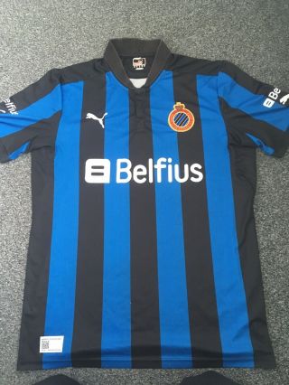 Vintage Club Brugge Home Football Shirt 2012 Xl Soccer