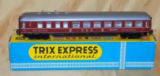 Vintage Oo Gauge Trix Express International Dsg Speisewagen Model Railway Coach