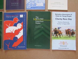 10 x Vintage Newbury Horse Racing Programmes / Racecards from the 2000s 5