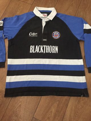 Vintage Cotton Traders Bath Rugby Shirt Long Sleeve 2