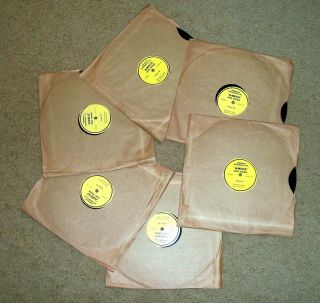 Vintage Ameco Advanced Code Course Six 78 Rpm Records With Booklet,  Box
