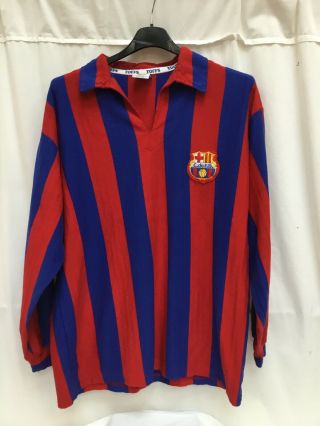Toffs Vintage Barcelona Football Shirt 40 