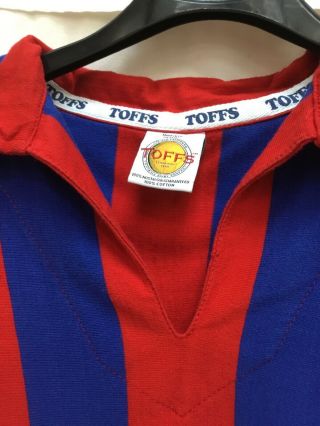 Toffs Vintage Barcelona Football Shirt 40 ' s/50 ' s Size XXL Good Con 3