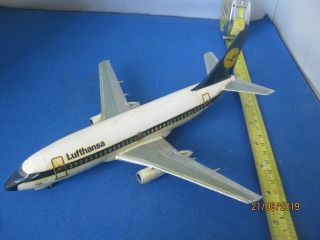 Vintage Model Lufthansa Airlines 8 " W/span