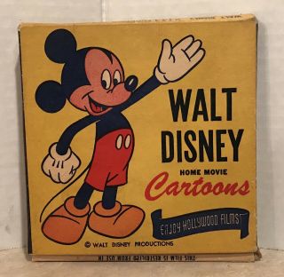 Vintage Walt Disney Home Movie Cartoons 8 Mm Film Mickey Mouse