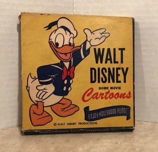Vintage Walt Disney Home Movie Cartoons 8 Mm Film Mickey Mouse 2
