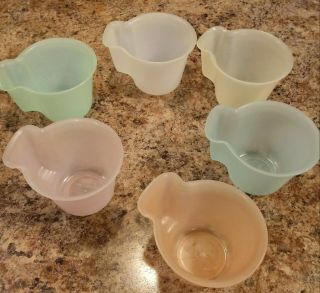 Vintage Tupperware Millionaire Line Stacking Cups/Mugs 5