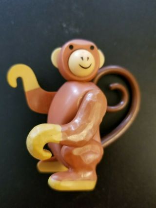 Vintage Fisher Price Little People Circus Monkey