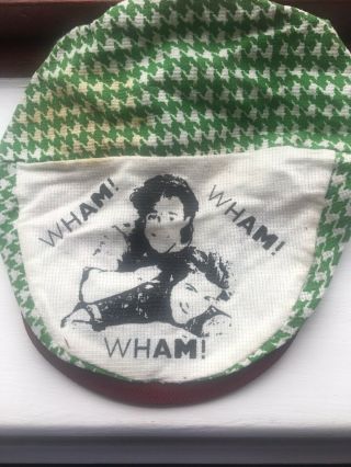 Wham Vintage Cap 81 Tour Few Marks Rarest To Find In Green.