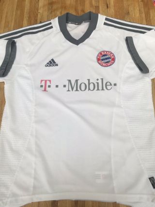 Vintage Fc Bayern Munich 2002 - 03 Football Shirt Soccer Jersey Trikot Camiseta
