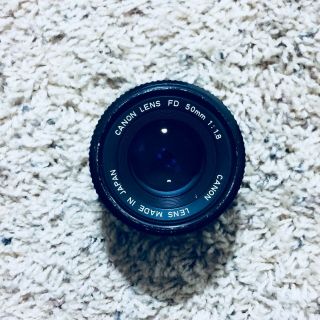 Vintage Canon Fd 50mm 1.  8 Lens,  Made In Japan