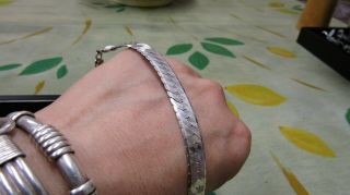 Vintage Sterling Silver Unisex Fine Bracelets 14,  2 Grm.  Not Scrap