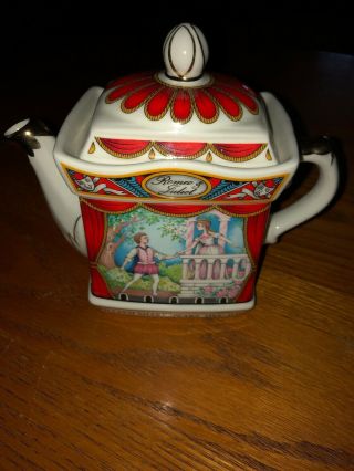 Vintage Sadler Romeo And Juliet Teapot Cond - Straffordshire England 4445