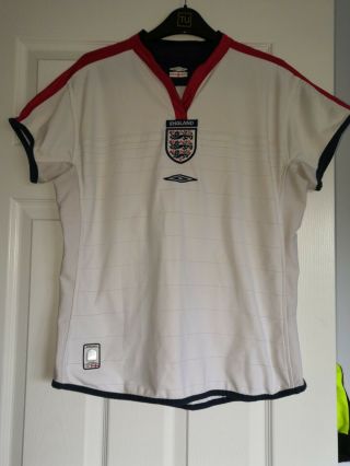 Vintage England Football Shirt,  40 