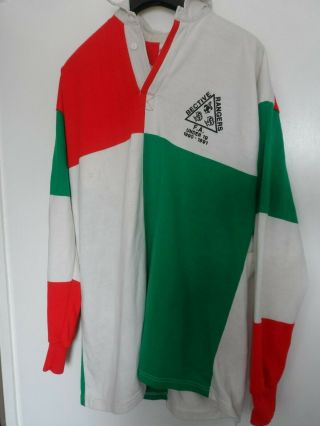Bective Rangers Ireland Match Worn Rugby Shirt Vintage Oneills