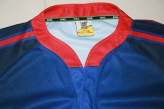 NRL NEWCASTLE KNIGHTS VINTAGE 2005 JERSEY MENS LARGE OFFICIAL RUGBY LEAGUE 4