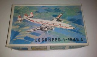 Rare,  Vintage1/288 Scale Dubena Lockheed L - 1649a.  Complete.