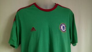 Adidas Vintage Green Chelsea T Shirt.  Size Large.