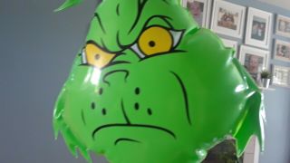 INFLATABLE GRINCH - 2000 How The Grinch Stole Christmas movie film promo VTG 3