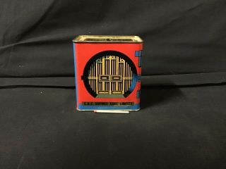 Vintage Tinplate Money Box