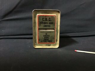 Vintage Tinplate Money Box 5
