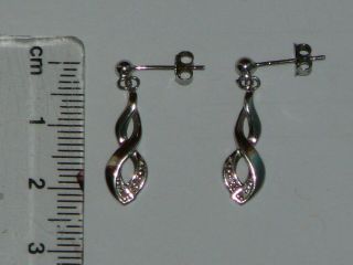 Vintage Diamond Earrings 3