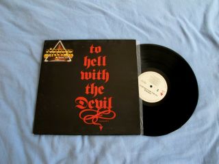 Stryper To Hell With The Devil Vintage 1986 Press Pjas - 73237 Nm - Vinyl Lp