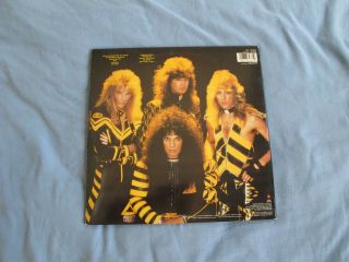 Stryper To Hell with the Devil Vintage 1986 Press PJAS - 73237 NM - Vinyl LP 2