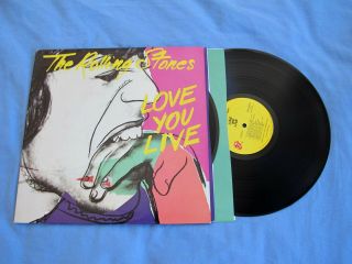 The Rolling Stones Love You Live Coc 2 - 9001 Vintage Press Nm / Nm - Vinyl