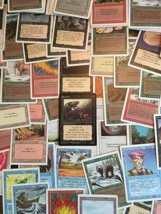 125 Vintage Magic The Gathering Mtg Cards - - Opened But Not