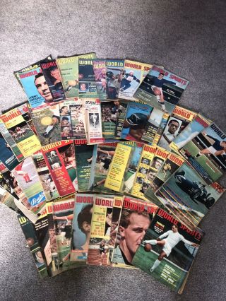 World Sports Magazines X52 1960’s Collectable Vintage