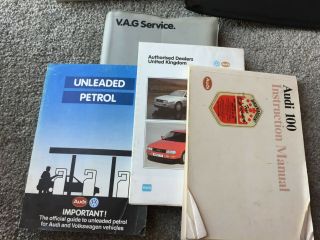 Vintage VAG VW Audi BMW Mercedes Owners Manuals Packs Folders Service Quattro 3