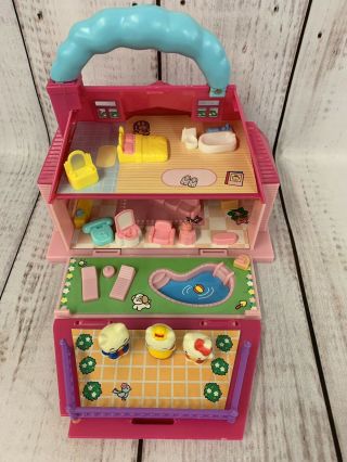 Vintage Toys Hello Kitty House And Accessories