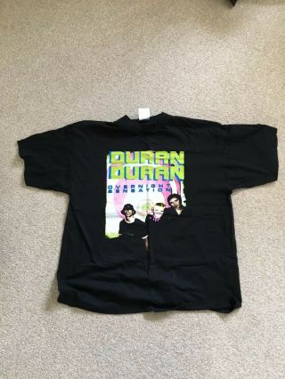 Vintage Duran Duran Overnight Sensation T Shirt Size L