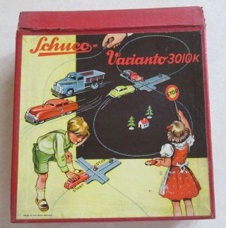 Vintage Schuco Varianto 3010 K Toy Car Track Germany