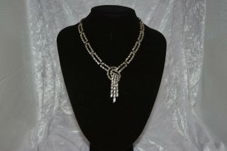 Vintage Costume Jewellery Necklace Signed Coro