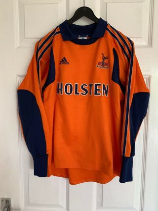 Tottenham Hotspur Spurs Shirt Vintage Adidas Size L Boys