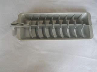 Vintage Style Aluminum Ice Cube Tray Lever Ice Cube Tray 532352 Metal