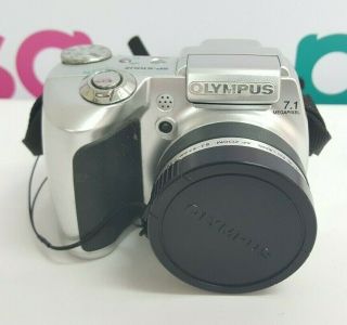 Vintage Olympus SP - 510UZ Silver 7.  1 Megapixel Digital Camera - BX9_1421 2