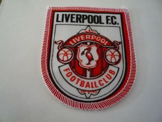Vintage C1970 - 80s Liverpool Football Club Cloth Patch / Badge.
