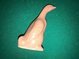 Vintage Abingdon Porcelain Pink Goose 5 " Figurine