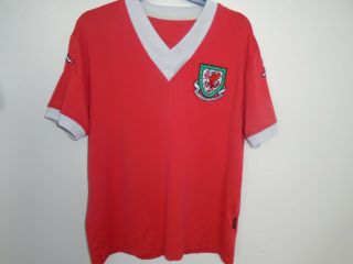 Wales Vintage Kappa Football Shirt Size Xl