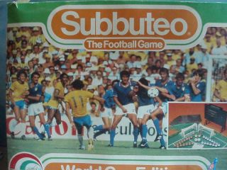 Vintage Subbuteo World Cup Edition 1986.  With Additional Items