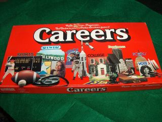 Vintage 1979 Careers Board Game By Parker Brothers 100 Complete