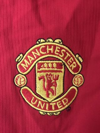Nike Vintage Manchester United Home Shirt 2006 size on tag small 2
