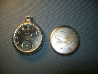 Vintage " Aircraft " Military Pocket Watch - Mark 196.  By Ingersoll Or Smith 