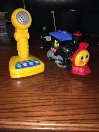 Mattel 1999 Fisher Price Toots The Train & Remote Control Vintage